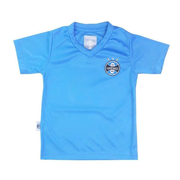 Camisa Infantil Grêmio Azul Gola V Oficial Tam 4