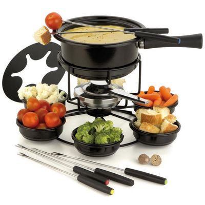 Aparelho de Fondue Forma Viena 7917 16 Peças Preto