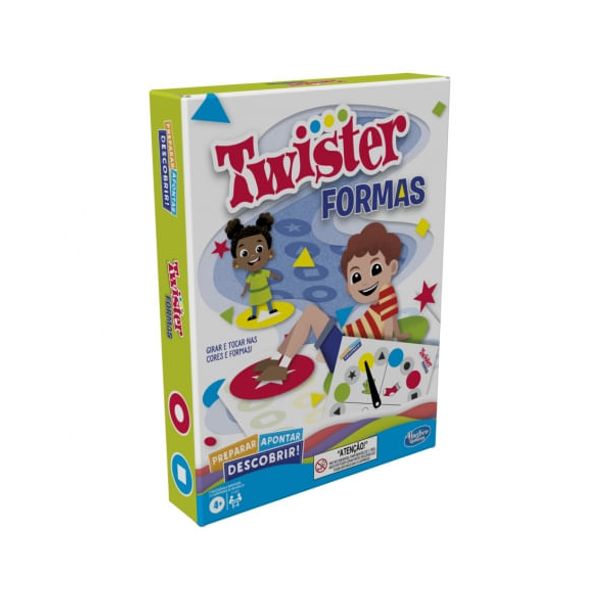 Jogo Twister Formas Hasbro Jogo Twister Formas Hasbro