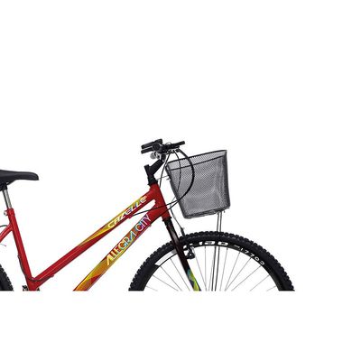 Bicicleta Colli Cazelle Allegra Aro 26 Freio V-Brake Quadro 18 Vermelho