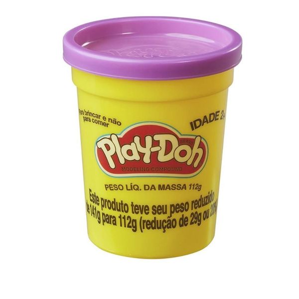 Massa de Modelar - Play-Doh - Potes Individuais 110 grs - Hasbro - ROXO Play-Doh
