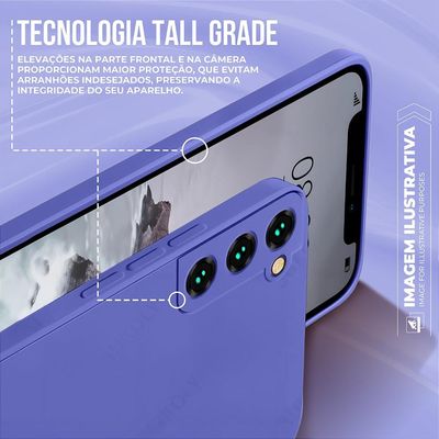 Capa para Motorola Moto Edge 50 Pro - Silicon Veloz - Lilás - Gshield