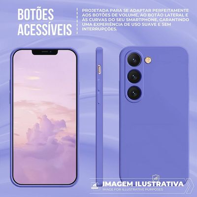 Capa para Motorola Moto Edge 50 Pro - Silicon Veloz - Lilás - Gshield