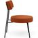 Poltrona Decorativa Para Sala De Estar Base Fixa Londres L02 Tecido Terracota - Lyam