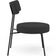 Poltrona Decorativa Para Sala De Estar Base Fixa Londres L02 Suede Preto - Lyam