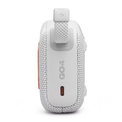 Caixa de Som Portátil JBL GO 4 com 4,2 W RMS, Bluetooth 5.3 e Resistência à Água IP67 Branco