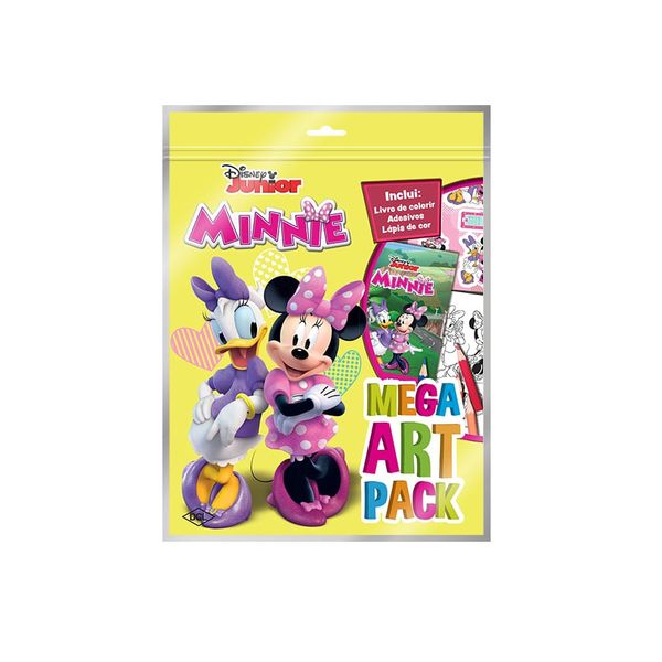 Livro Minnie- Mega Art Pack - Dcl livros DCL2446