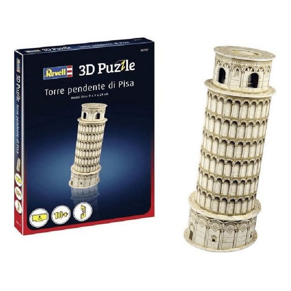 Quebra Cabeça 3D - Torre de Pisa - Revell REV00117 Quebra Cabeça 3D - Torre de Pisa - Revell REV00117