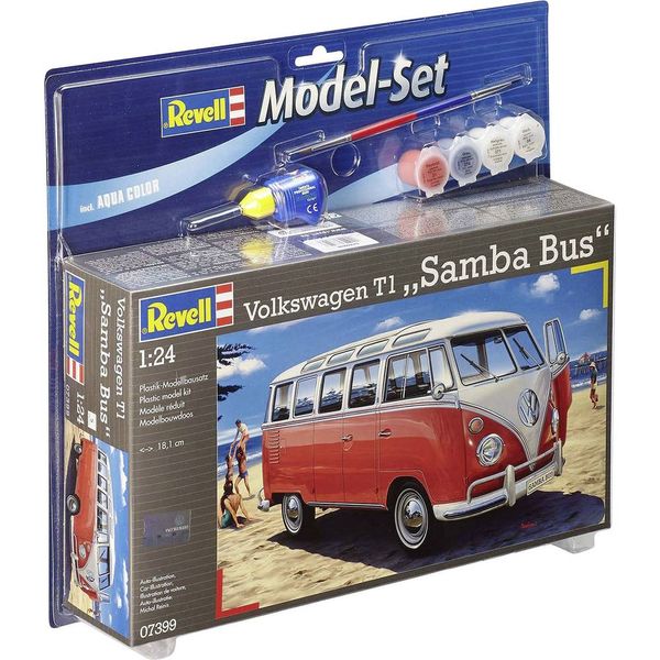 Model Set Vw Kombi T1 Samba Bus 1/24 REV67399