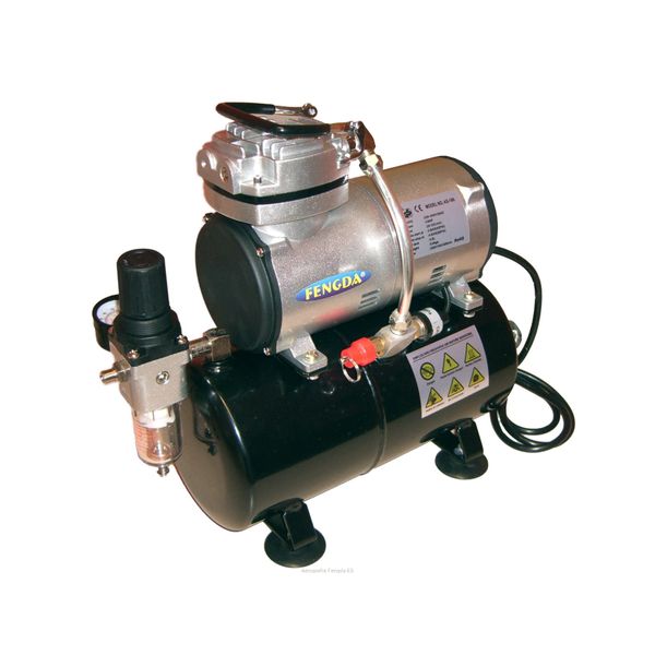 Compressor de Ar de um Cilindro com Tanque - Pressão Máx. 7bar (100PSI) FENAS186