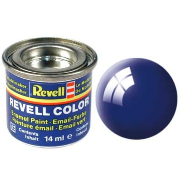 Tinta Esmalte - Azul Ultramarino - Brilhante - 14ml - Revell REV32151