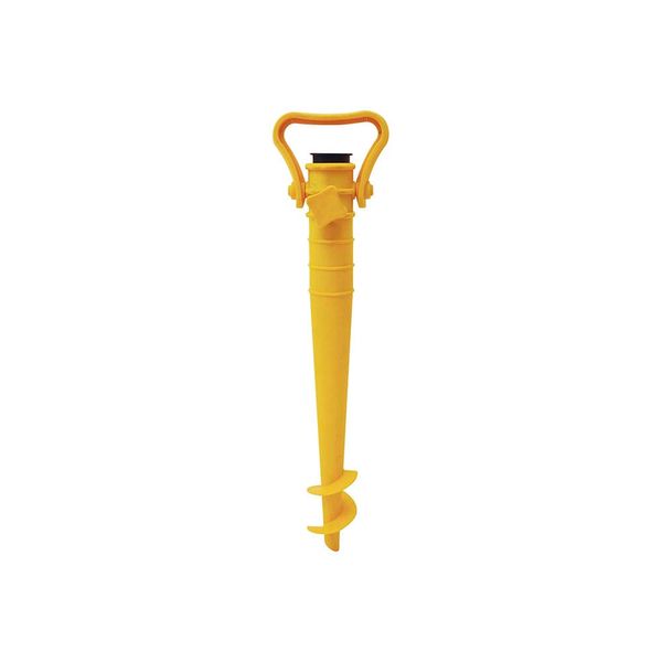 Saca-Areia com Suporte para Guarda-Sol - Amarelo Saca-Areia com Suporte para Guarda-Sol - Amarelo