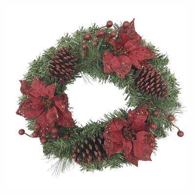 Guirlanda Natal Le 40cm Vermelho