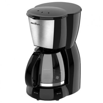 Cafeteira Elétrica Britânia BCF19 18 xícaras Preto e Inox / 220V