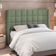 Kit Cabeceira Cama Box Paris 140 cm com Puff Recamier Itália P05 Bouclê Oliva - Lyam Decor