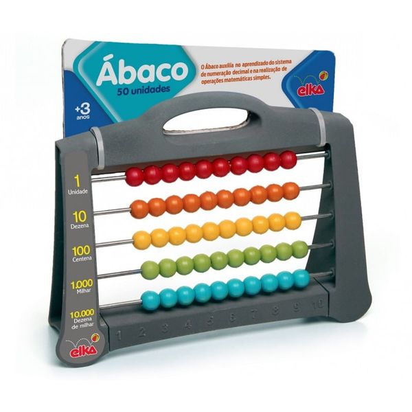 Ábaco - 50 Unidades - Elka ELKA1001 Ábaco - 50 Unidades - Elka ELKA1001