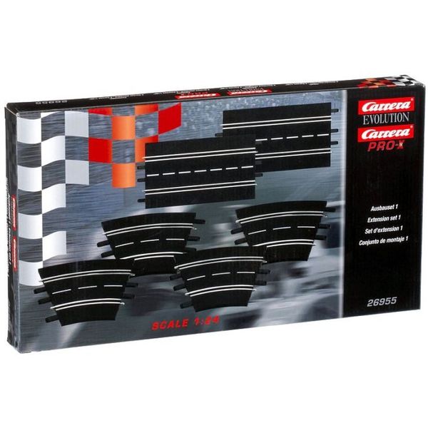 Pistas Autorama - Conjunto p/ Extensão - Carrera CAR20026955 Pistas Autorama - Conjunto p/ Extensão - Carrera CAR20026955