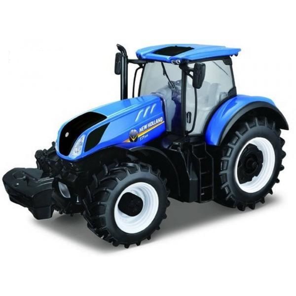 Miniatura - Trator - T7.315 Tractor Farm - New Holland - 1:32 - Bburago Farm BUR44066