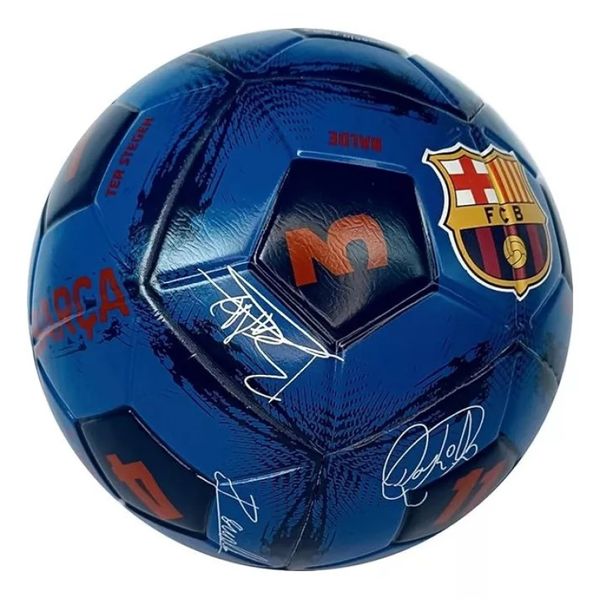 Bola De Futebol Campo Barcelona Assinaturas Futebol E Magia