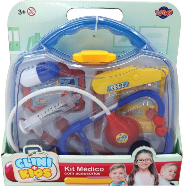 Brinquedo Maleta Kit Médico com Acessórios Toyng