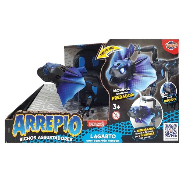 Lagarto com Movimento e Controle Remoto Infravermelho Toyng Lagarto com Movimento e Controle Remoto Infravermelho Toyng