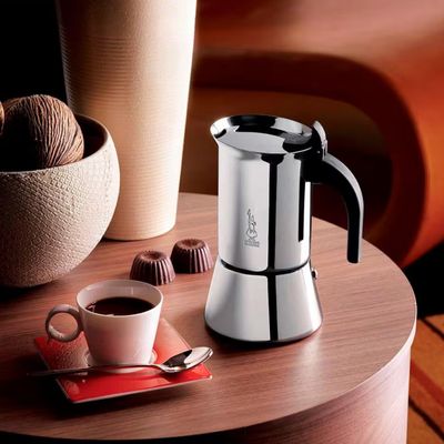 Cafeteira Bialetti Vênus em Aço Inox - 10 Xícaras Inox