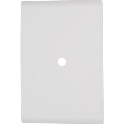 Placa com 1 Furo 9,5 mm 4x2  Tramontina Liz Branca