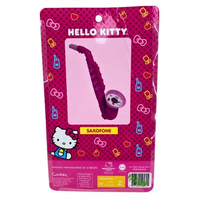 Instrumento Musical Infantil Hello Kitty - Saxofone