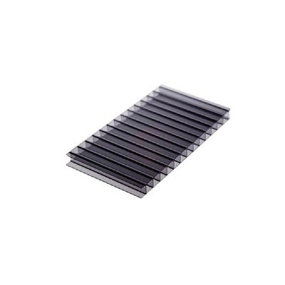 Chapa De Policarbonato Alveolar Fume 10mm 2,10m X 6,00m