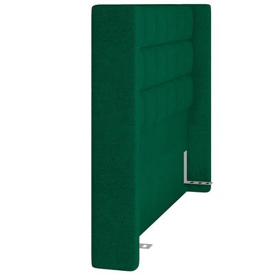 Cabeceira Cama Box Casal 140 cm P05 Paris Bouclê Verde - Lyam Decor