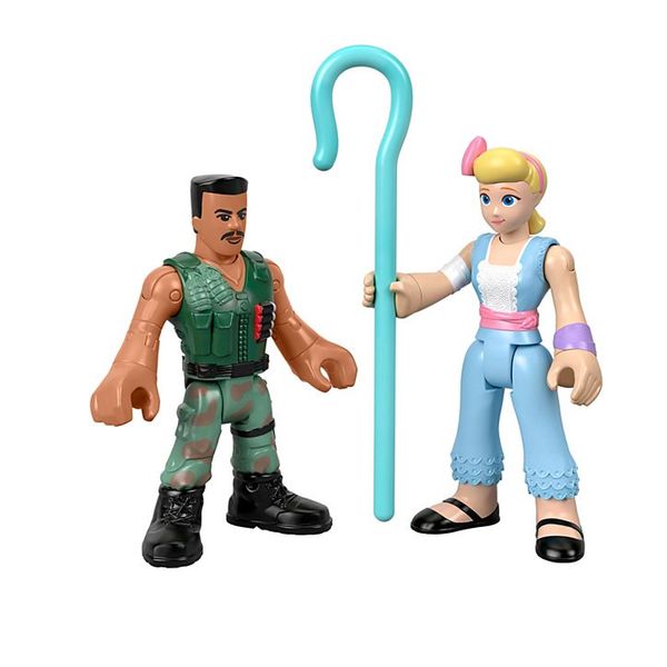 Kit de Figuras Imaginext Toy Story 4 - Combat Carl E Bo Peep - Mattel Mattel