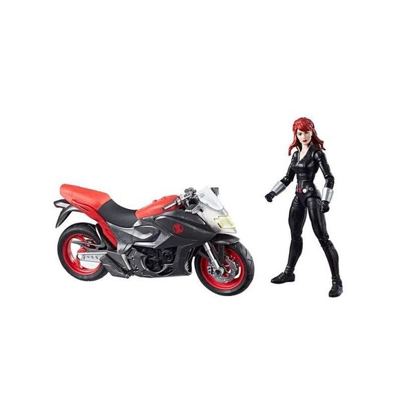 Figura Articulável e Veículo - Marvel Legends - Viúva Negra - Hasbro Marvel Legends Figura Articulável e Veículo - Marvel Legends - Viúva Negra - Hasbro Marvel Legends