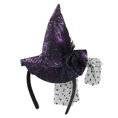 Tiara Chapéu de Bruxa Halloween Play&Fun