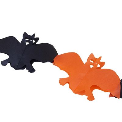 Corrente de Papel 3m Morcego Halloween Play&Fun