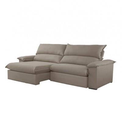 Sofá Filadélfia Veludo 02 Módulos 80cm B25cm Meu Sofá Online B002 Veludo Capuccino