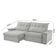 Sofá Lua Linho 02 Módulos 90 Cm B25cm Meu Sofá Online A230 Linho Cinza