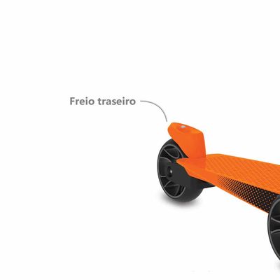 Patinete Skatenet Bandeirante Max Laranja