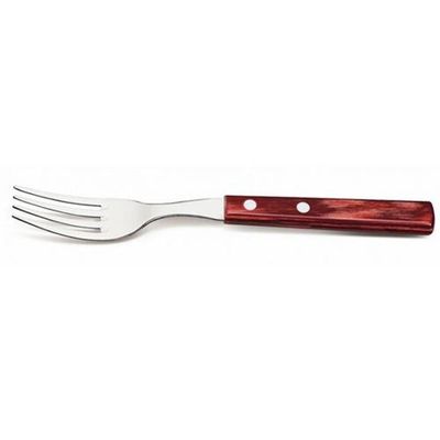 Kit 3 Garfo De Mesa Polywood Vermelho - Tramontina