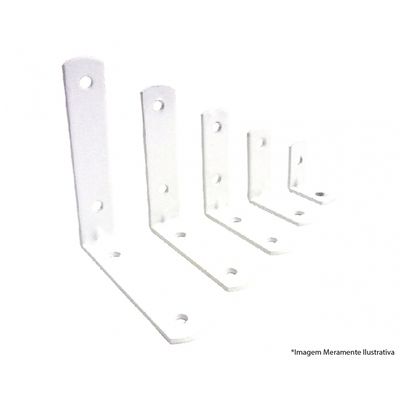 Cantoneira P/Moveis Overtime Branco 3 c/20pcs