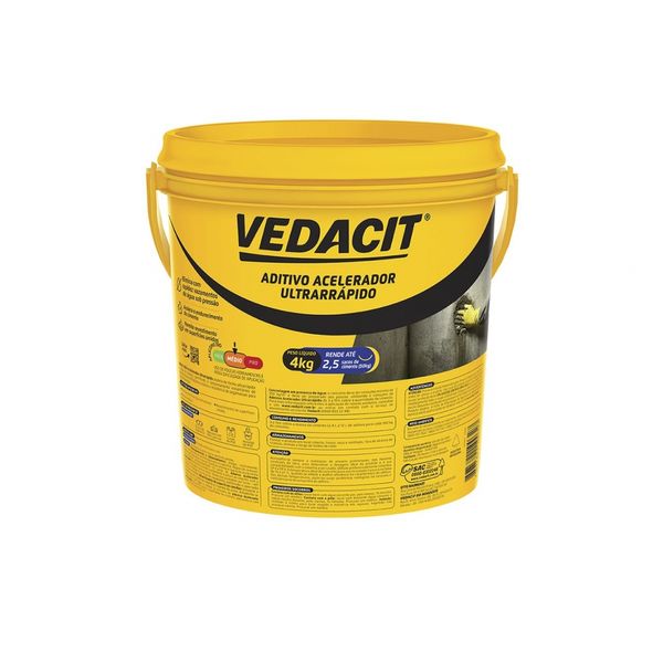 Vedacit Acelerado Ultra 4Kg Gl O.Baumgart(Rapidissimo)