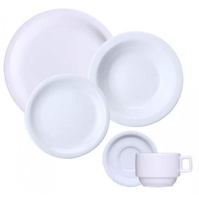 Aparelho Jogo de Jantar Cha Porcelana 20 Peças Iguaçu Germer