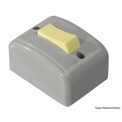 Interruptor Ext Ie Simples Mec-Tronic-30005 c/10pcs