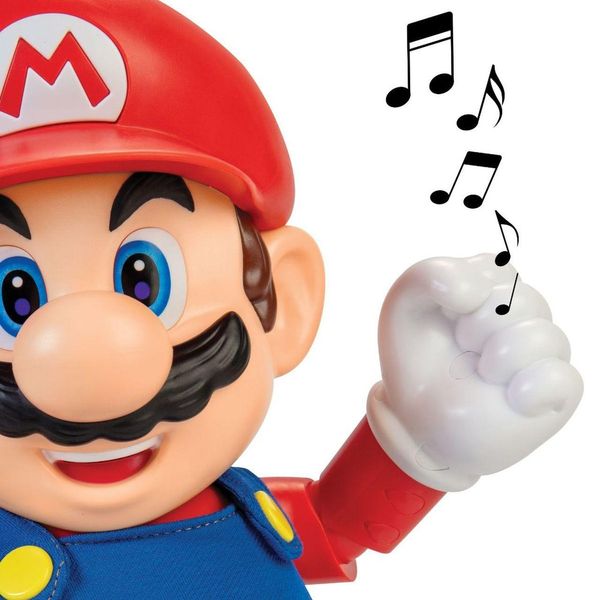 Boneco Articulado Super Mario com Som Candide