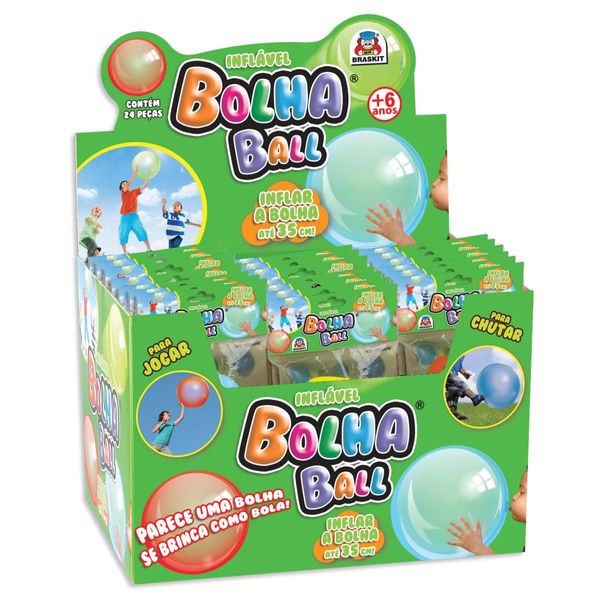 Bola Inflável Bolha Ball Braskit Bola Inflável Bolha Ball Braskit
