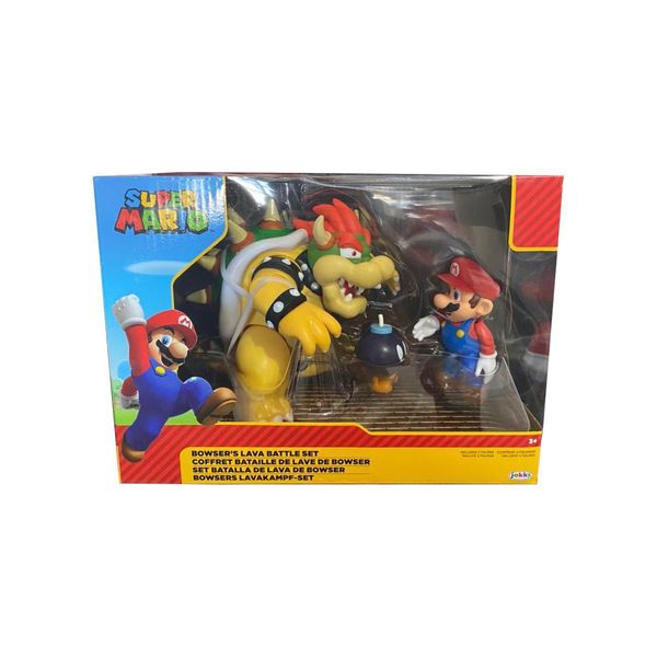 Playset Super Mario vs Bowser Set de Batalha Candide
