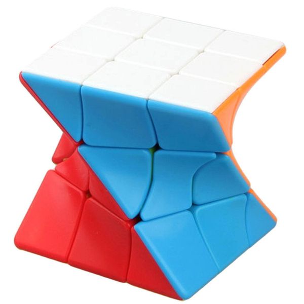 Cubo Mágico - Cubotec Torcido - Colorido Braskit