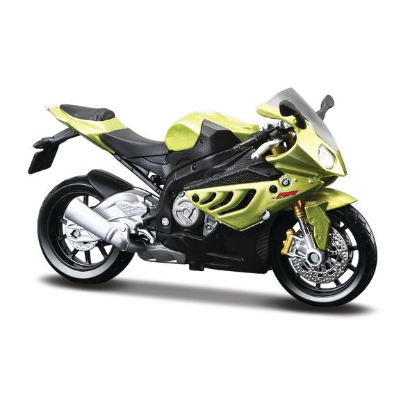 Miniatura - Moto - 1:18 - BMW S1000 RR - Amarelo - Maisto Maisto Miniatura - Moto - 1:18 - BMW S1000 RR - Amarelo - Maisto Maisto