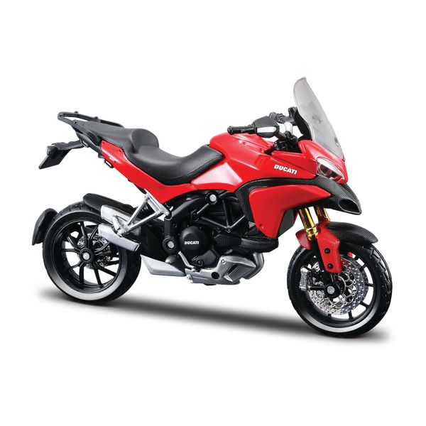 Miniatura - Moto - 1:18 - Ducati Multistrada - Vermelha - Maisto Maisto