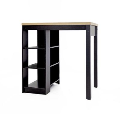 Bancada Cozinha Gourmet Ditália 3 Prateleiras Cd-1022 Preto