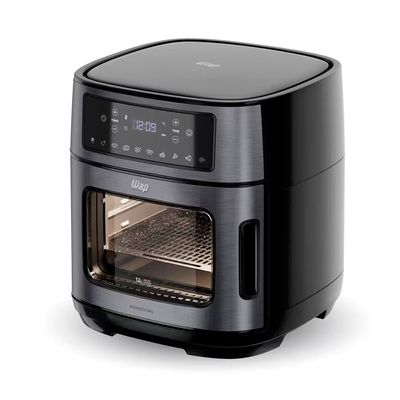 Fritadeira Elétrica Sem Óleo WAOD2 12L Air Fryer Oven WAP Cinza com Preto / 220V